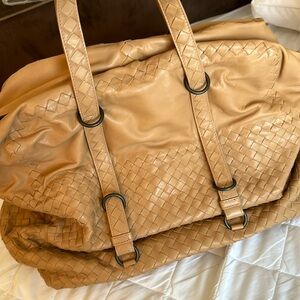 Bottega Veneta bag. Good for carry on bag for traveling